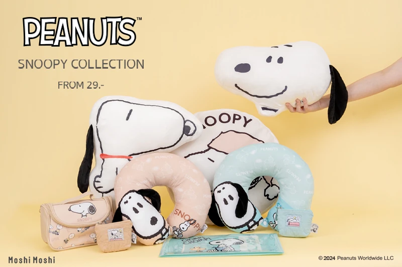 Snoopy Collection ใหม่มาแล้ว งานนี้จัดเต็มสารพัดไอเท็มสุดน่ารักเหมือนเดิม