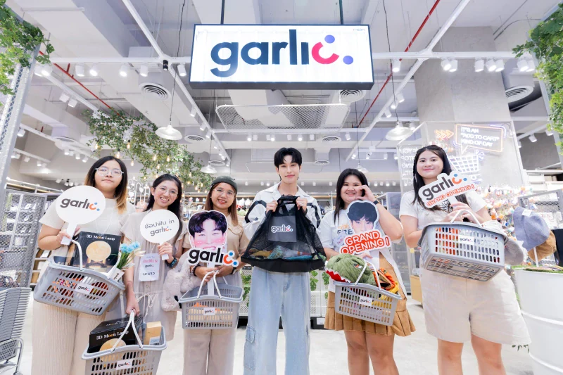 “MOSHI” แตกแบรนด์ใหม่ เปิดร้านสินค้าแฟชั่นไลฟ์สไตล์แบรนด์ใหม่ ‘Garlic’ รูปแบบ Shop in Shop ผนึกกำลัง 2 แบรนด์สินค้า รวมความน่ารัก มินิมอล ชิค & คูล ตอบโจทย์ทุกสไตล์ความชอบ